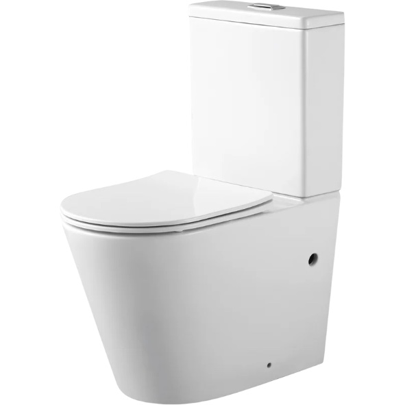 Унитаз Унитаз Aquatek Вега AQ2904T-00 Горизонтальный Выпуск Безободковый