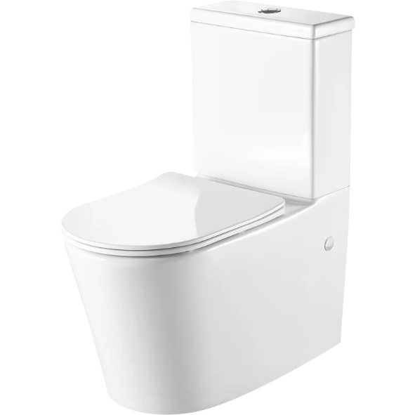 Унитаз Унитаз Aquatek Оберон AQ1273S-00 Горизонтальный Выпуск Безободковый
